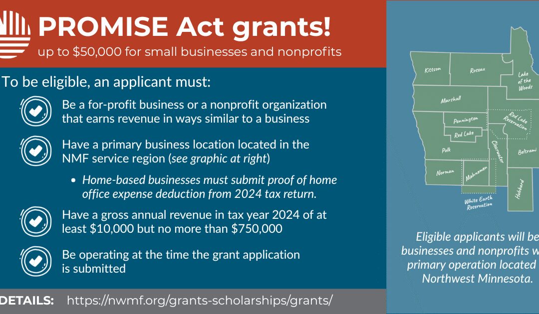 Promise Act Grants Available