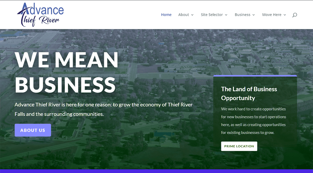 Advance Thief River Website is Live