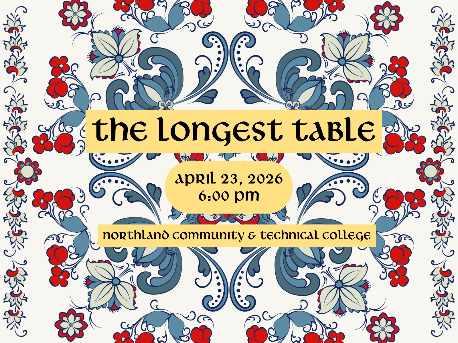 The Longest Table April 23
