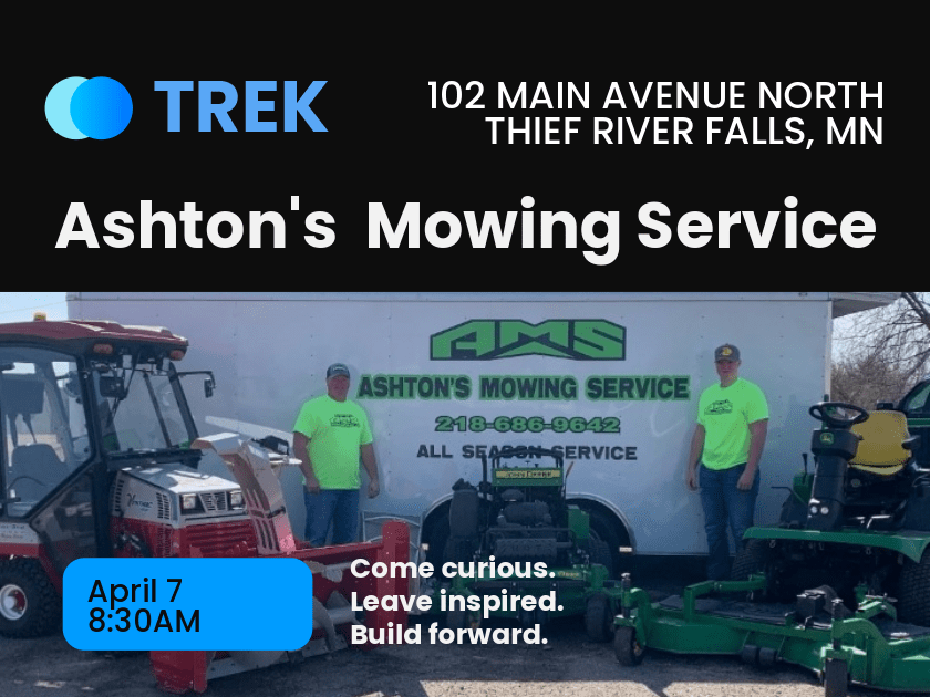 Ashton’s Mowing Story